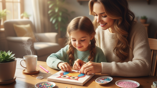 Mini Diamond Painting for Kids & Moms: A Mindful Craft You’ll Love