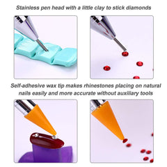 2-Piece Diamond Wax Picker Pen Set