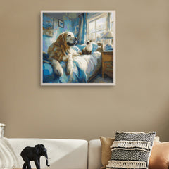 Dog & Cat Peaceful Moment