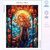 Stained Glass :The Sunlit Freedom