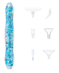7-Piece Glow-in-the-Dark Diamond Pen Kit