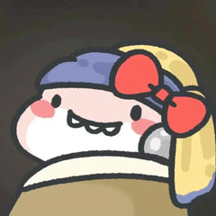 Close-up of adorable monster design from samll funny diamond art kit, 30x30cm full round drill, soft canvas and vibrant colors.Beginner friendly and idea for desktop  decor!