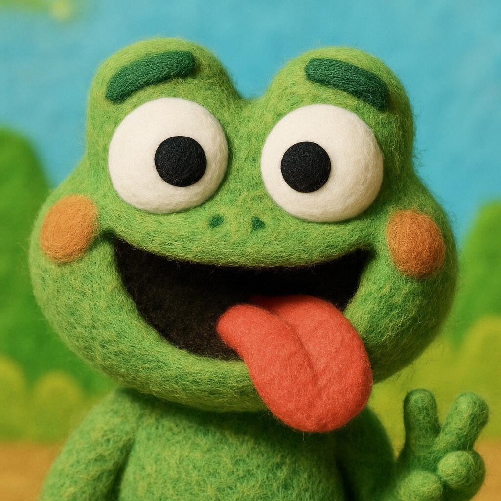 Cheeky Frog