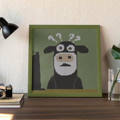 Confused Cow After Work