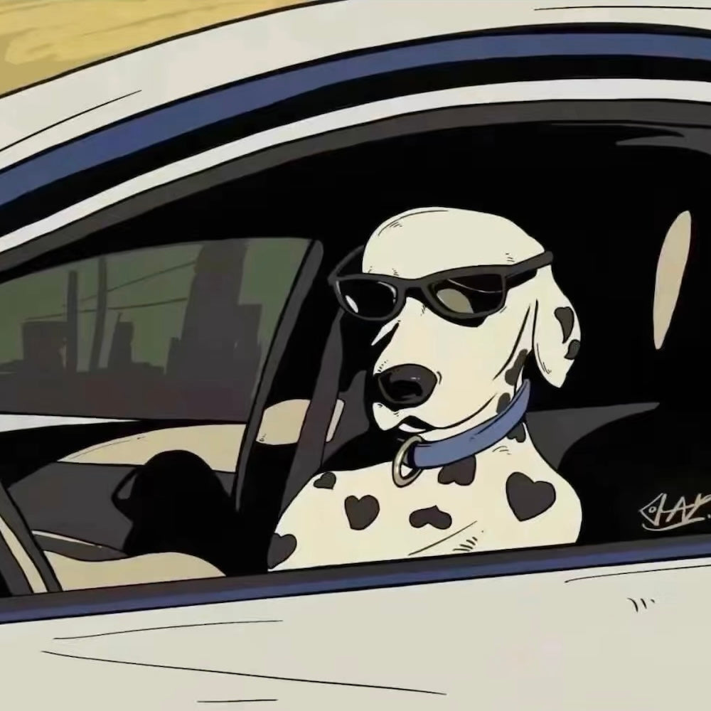 Cool Doggy With Glasses