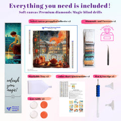 Dragon Teatime Winter Magic