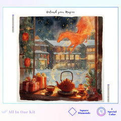 Dragon Teatime Winter Magic