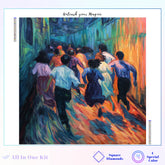 Impasto Crowd Motion Escape