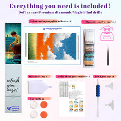 Impasto Sky Contrast Field