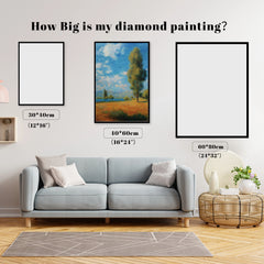 Impressionist River Landscape Tree