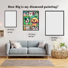 Joyful Doodle Dog Faces