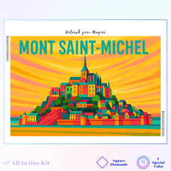 Mont Saint Michel Sunset