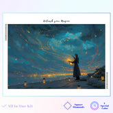 Night Sky Lantern Keeper Hope