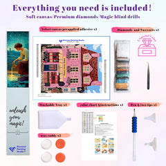 Pink Townhouse Drawing Studio