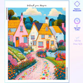 Rainbow Cottage Flower Path