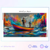 Rainbow River Fishermen Fantasy