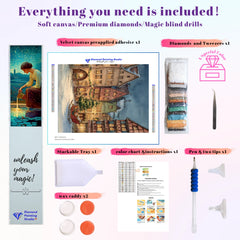 Santa's Sleigh European Village