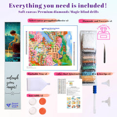 Spring Festival Village Canal