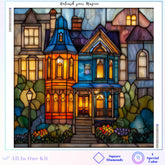 Stained Glass Victorian Home