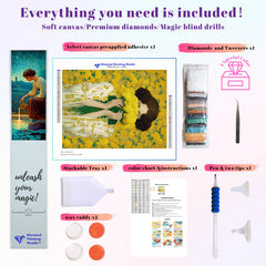 Yellow Flower Serenity Portrait