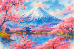 Mount Fuji Cherry Blossom