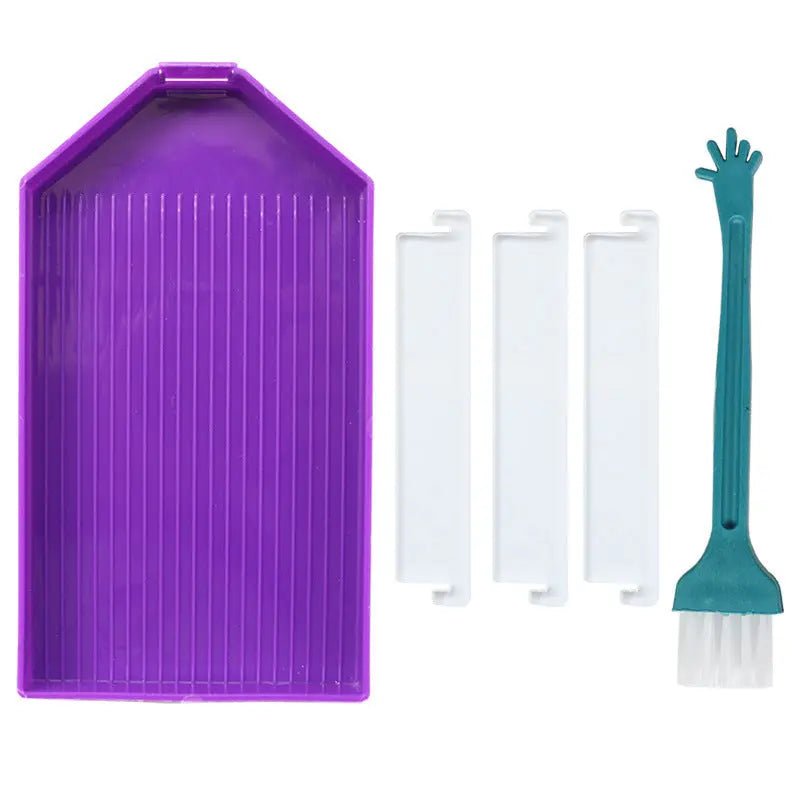 5-Piece Diamond Painting Tray Set