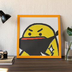 Ready-to-craft canvas and drill kit with the duck design — funny diamond painting for adults looking for light-hearted fun.