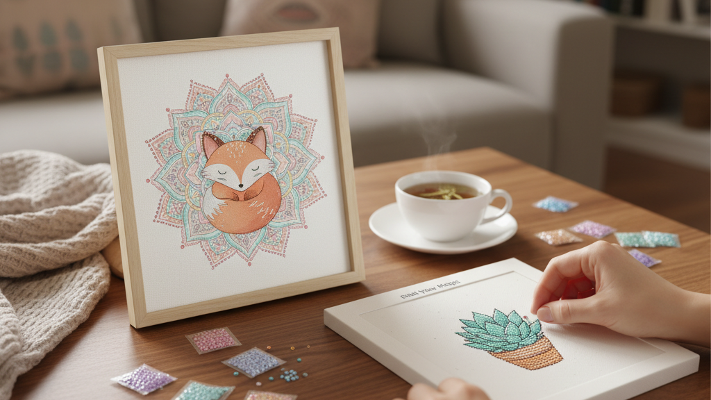 Cute & Quick Diamond Painting: Why Mini Kits Are Every Crafter’s Favorite