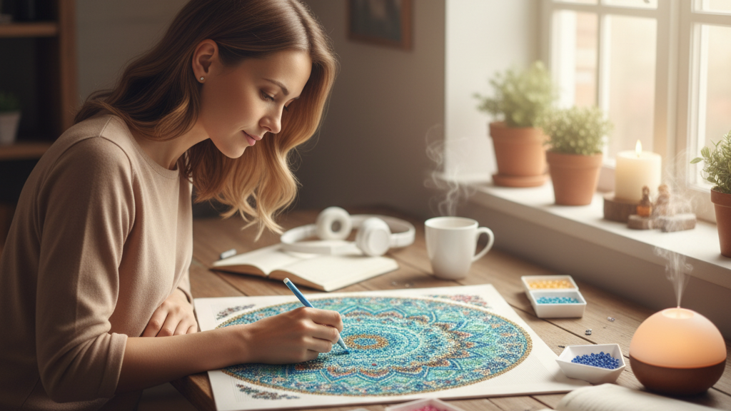 Using Diamond Art For Meditation: Your Ultimate Guide to Mindful Painting