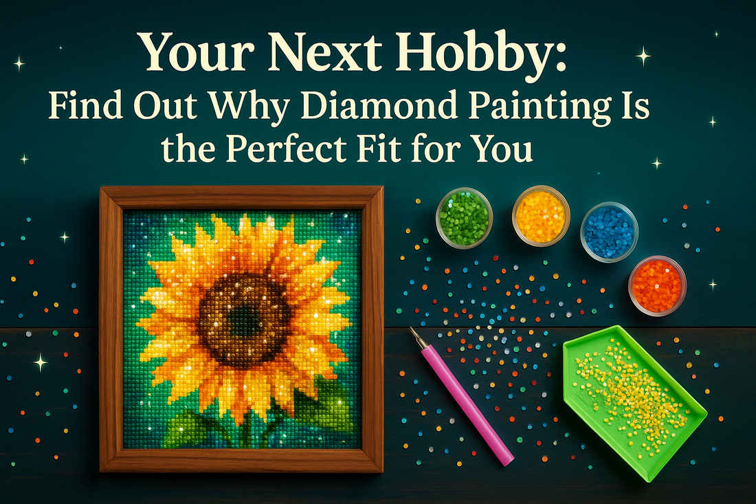 Your Next Hobby: Find Out Why Diamond Painting Is the Perfect Fit for You