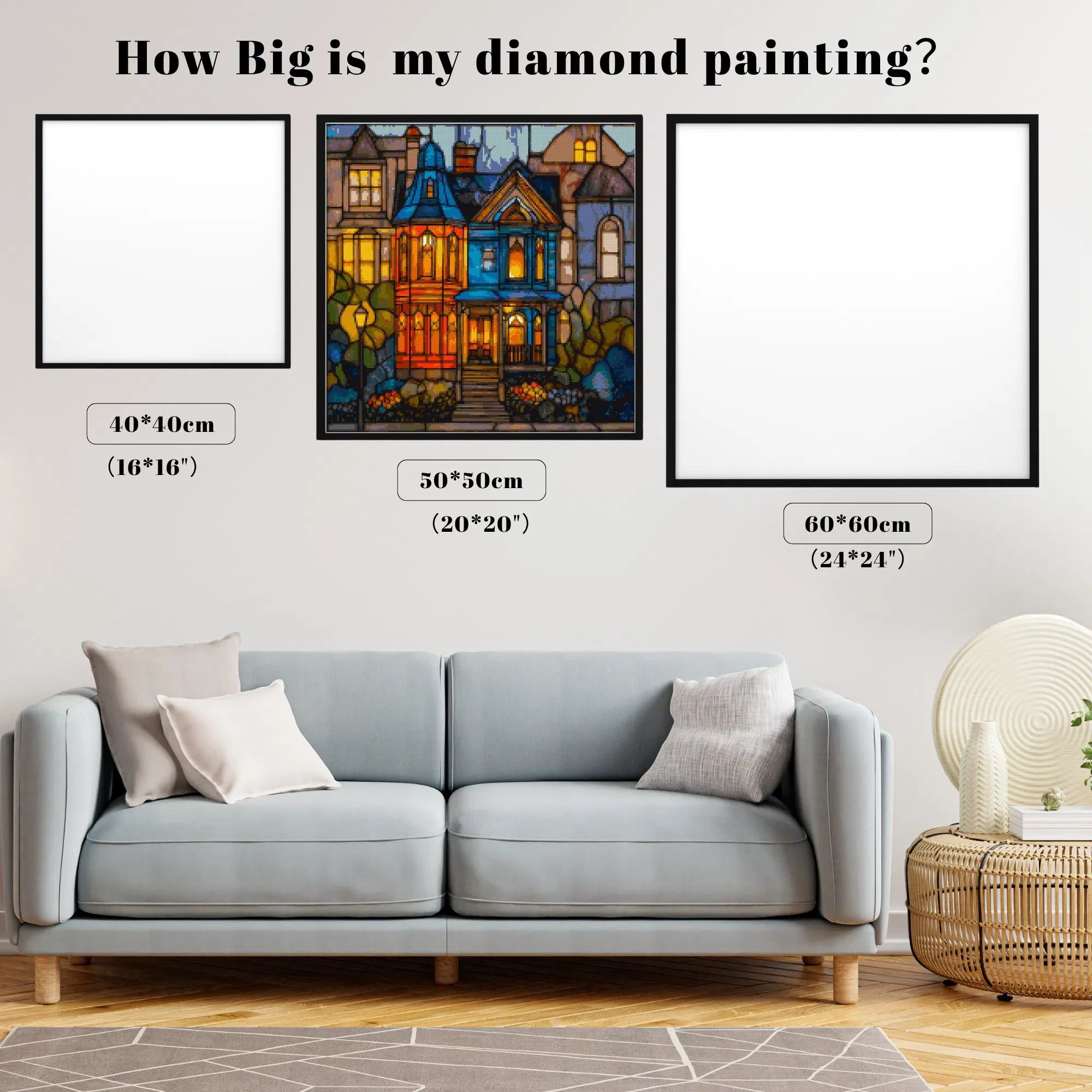 Stained Glass Victorian Home