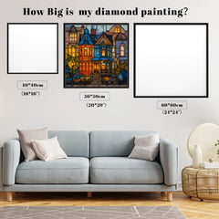 Stained Glass Victorian Home