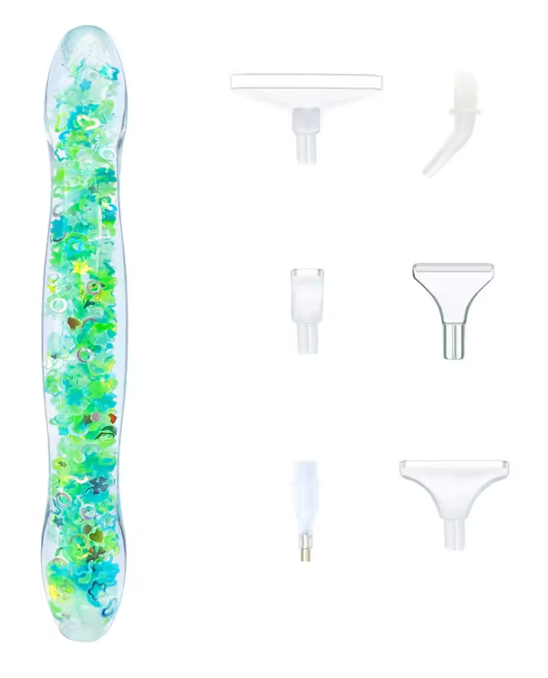 7-Piece Glow-in-the-Dark Diamond Pen Kit