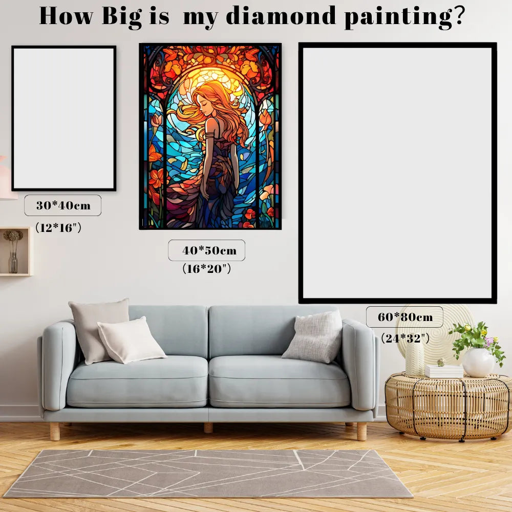 Stained Glass :The Sunlit Freedom