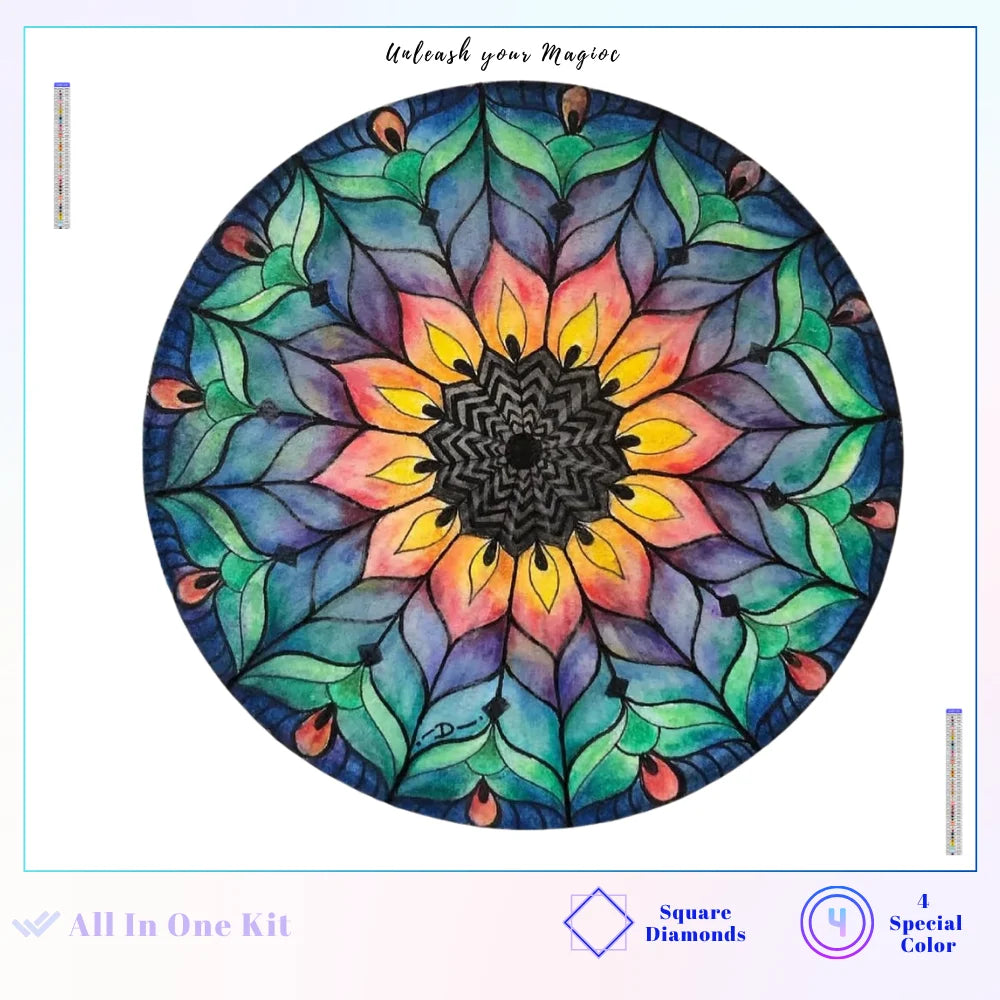 Sunlit Soul Mandala
