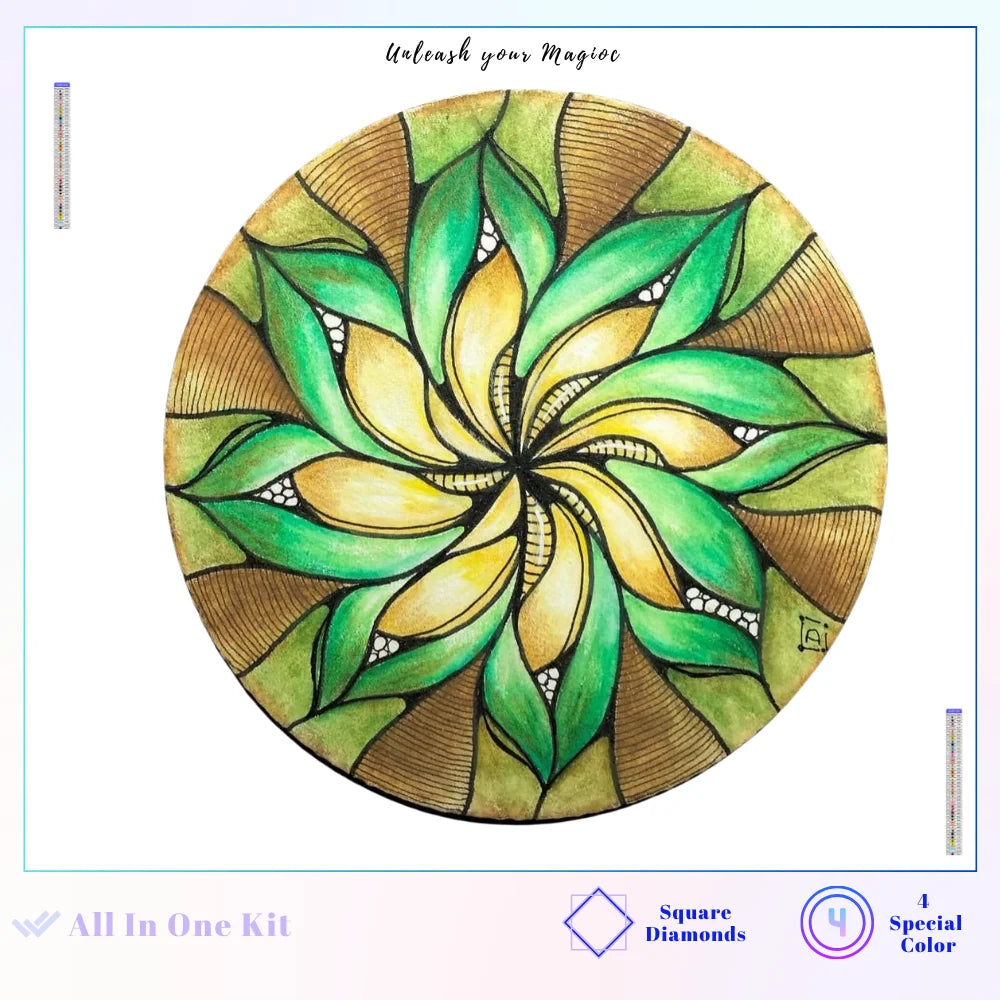 Rooted Growth Mandala