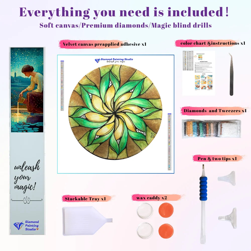 Rooted Growth Mandala