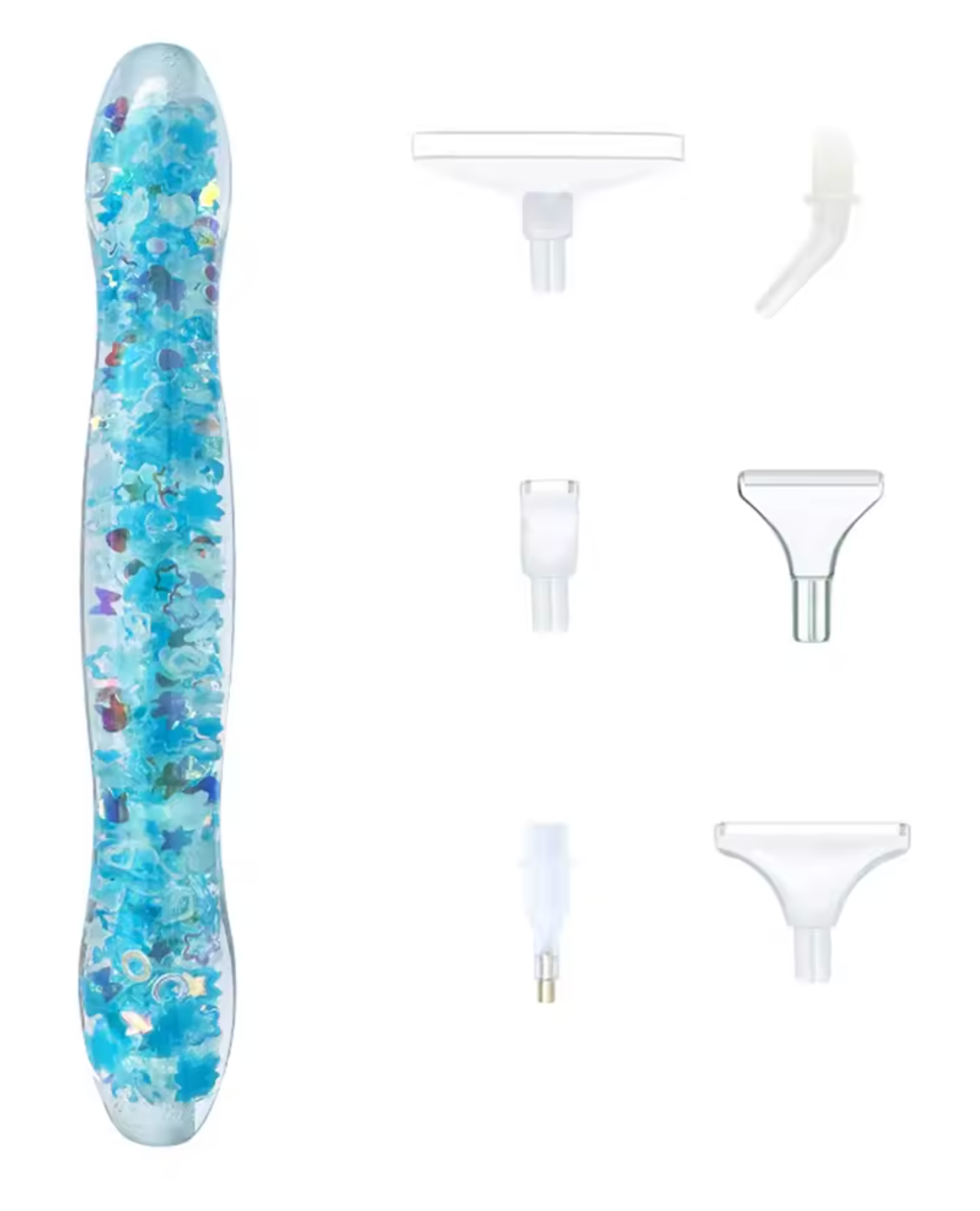 7-Piece Glow-in-the-Dark Diamond Pen Kit