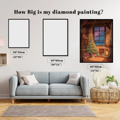 A-Frame Christmas Starlight Cabin