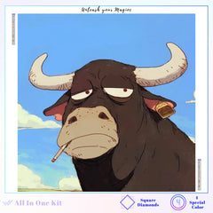 Bored Bull‘s Stare