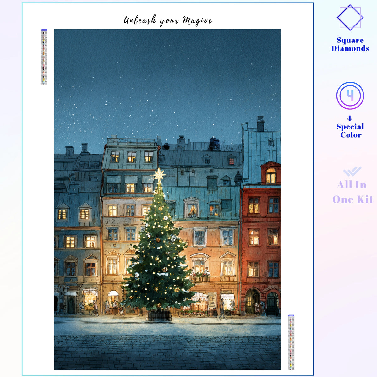 Christmas Town Square Tree