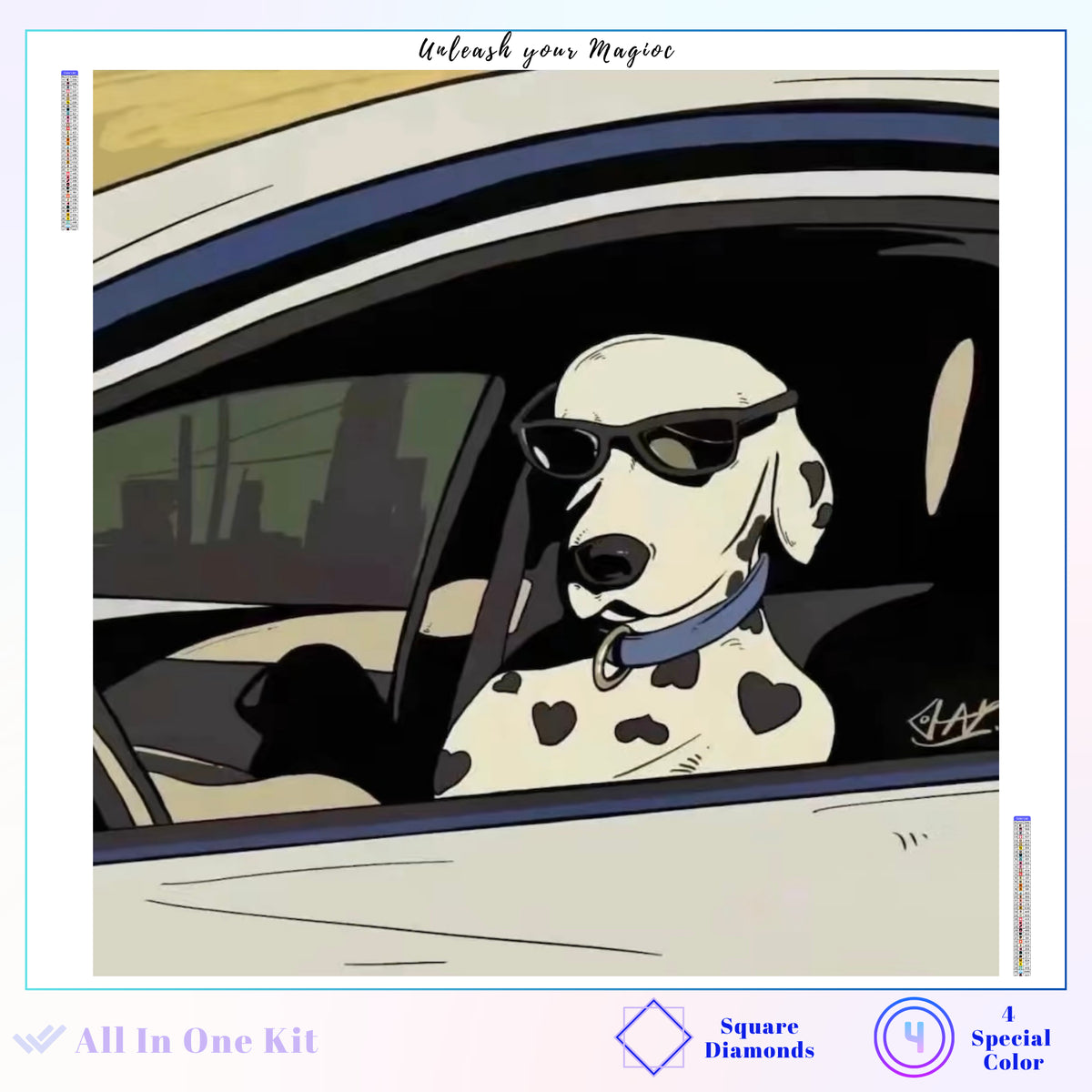 Cool Doggy With Glasses