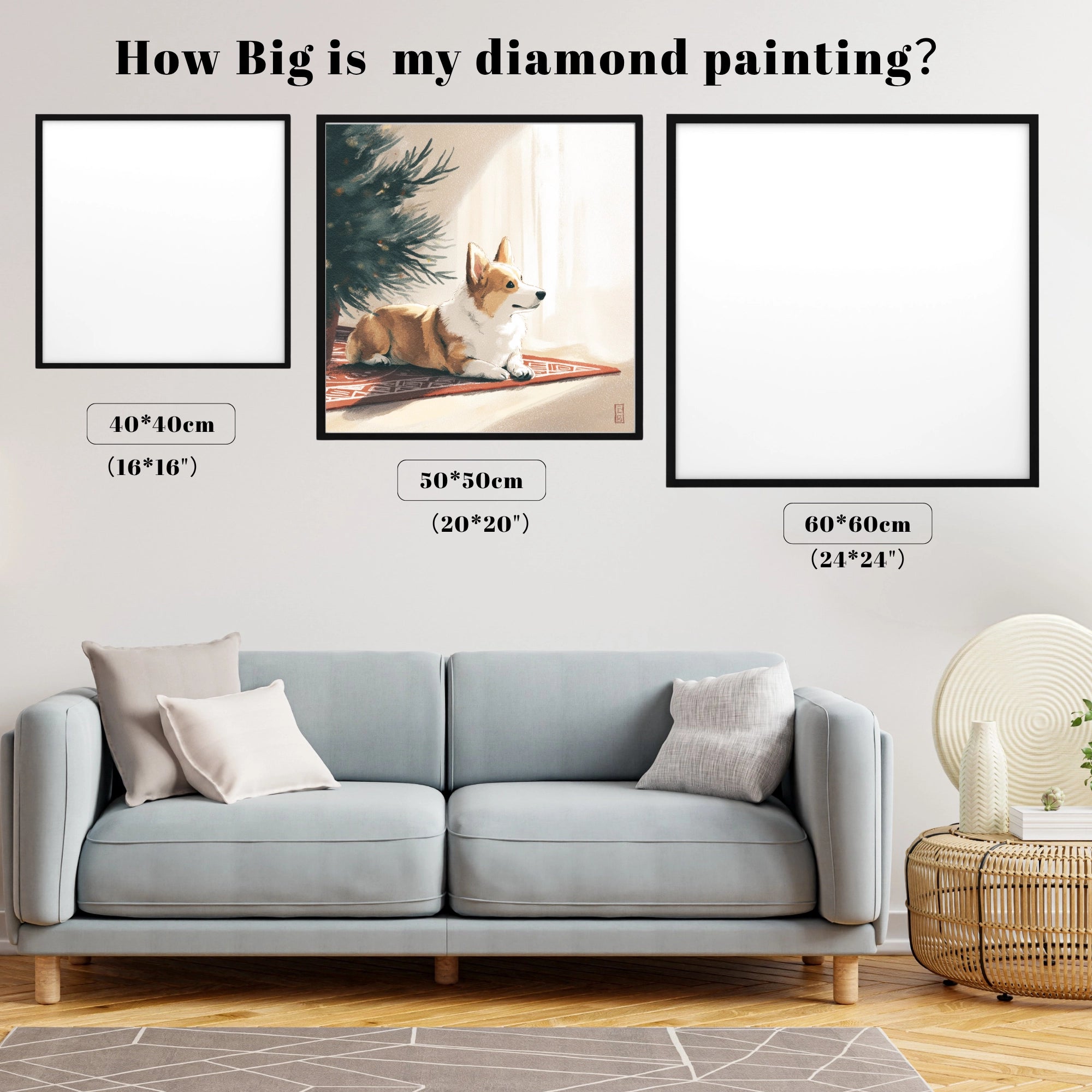 Cozy Christmas Corgi Friend