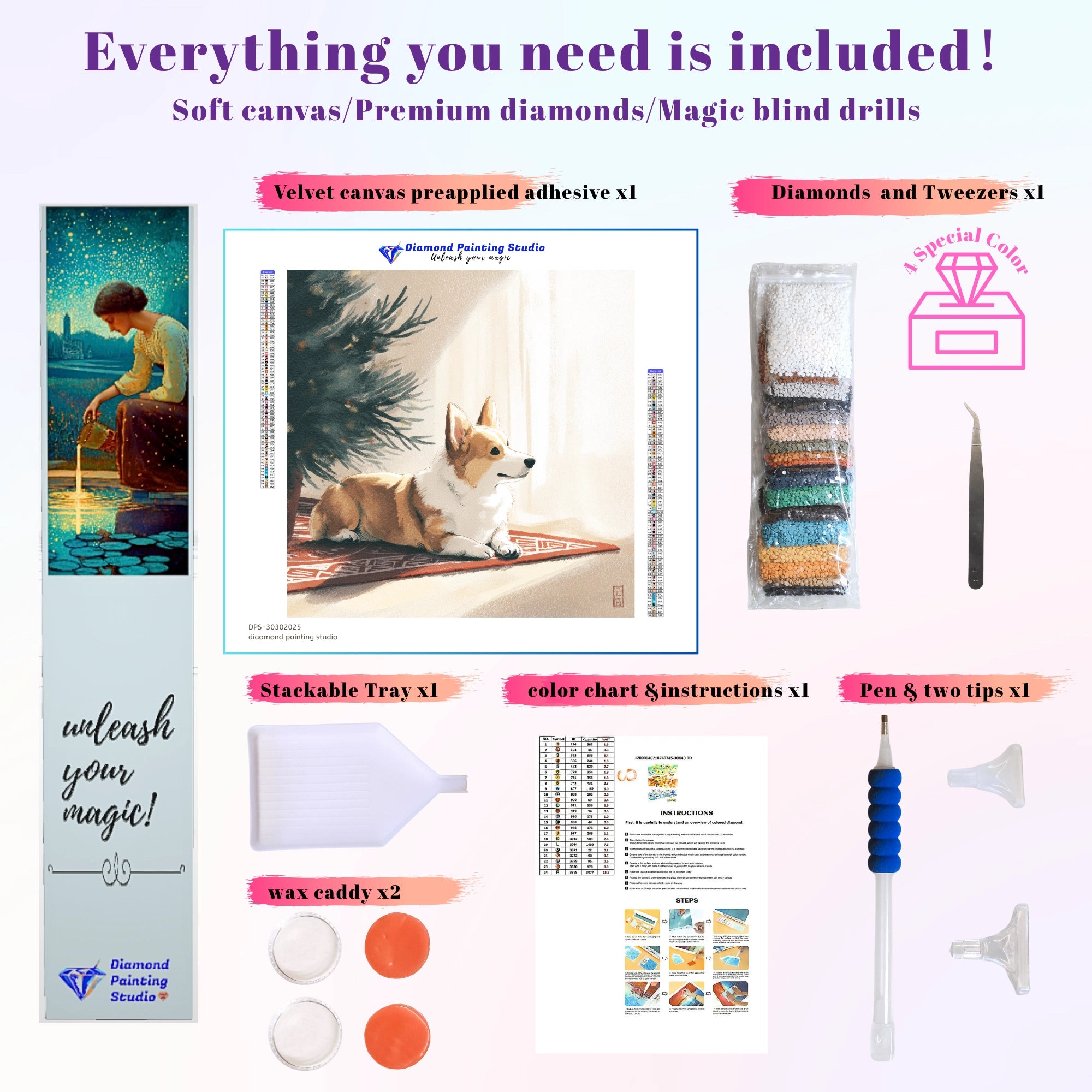 Cozy Christmas Corgi Friend