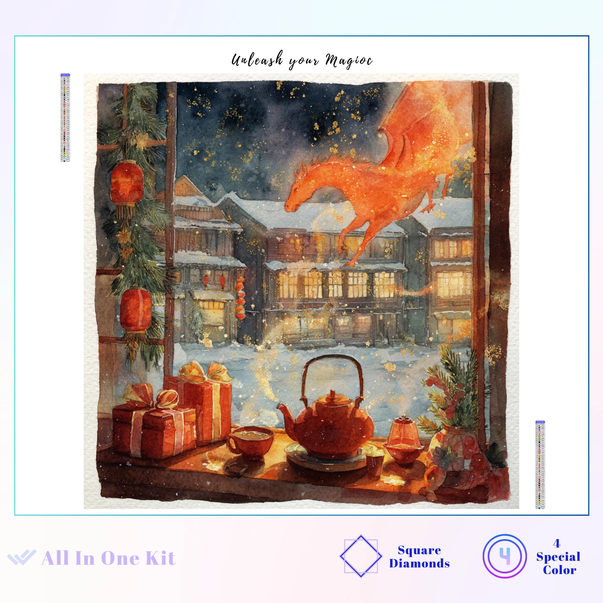 Dragon Teatime Winter Magic