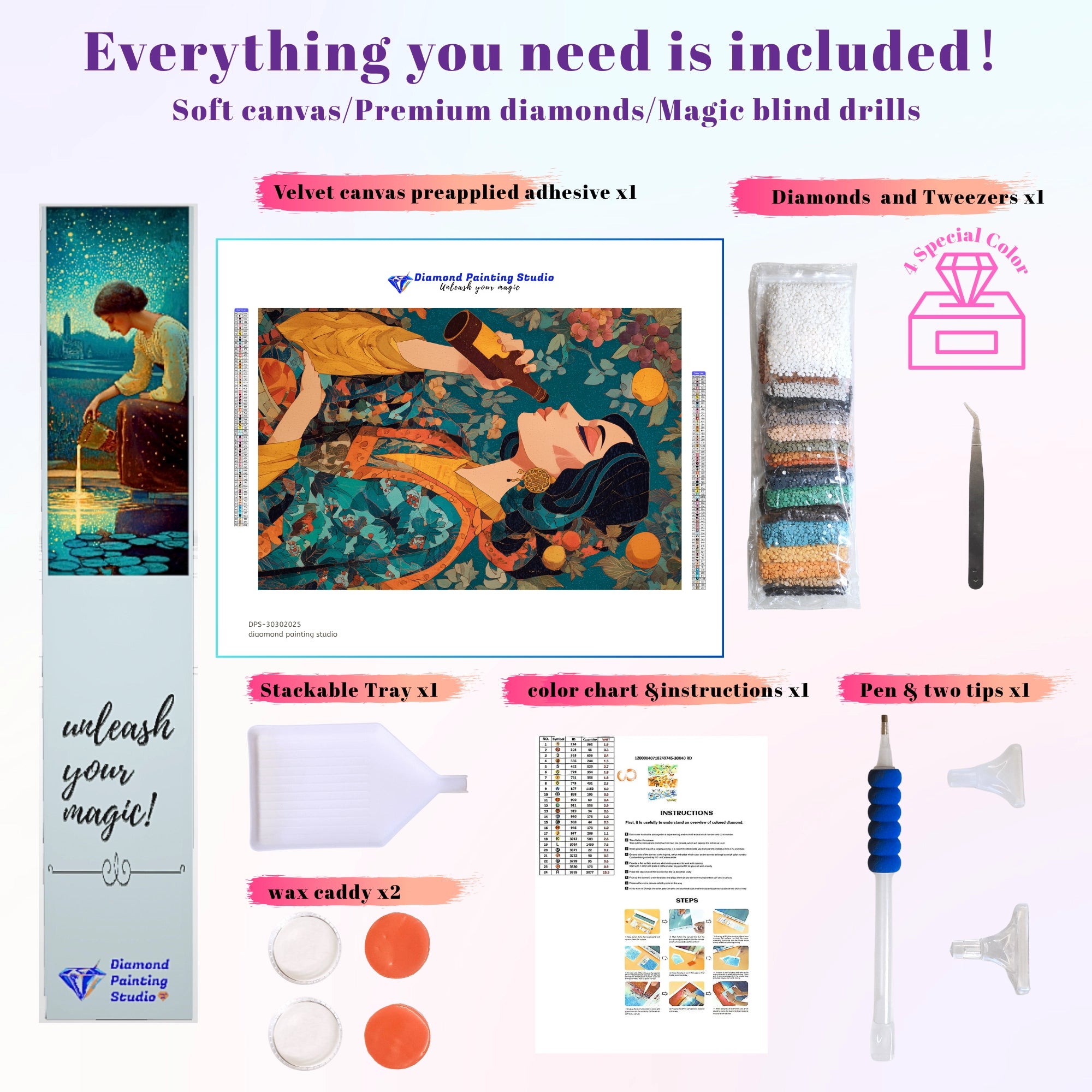 Exotic Kimono Refreshment Portrait