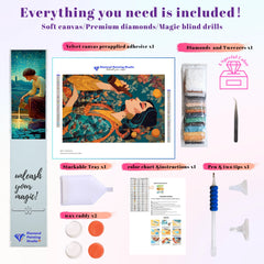 Exotic Kimono Refreshment Portrait