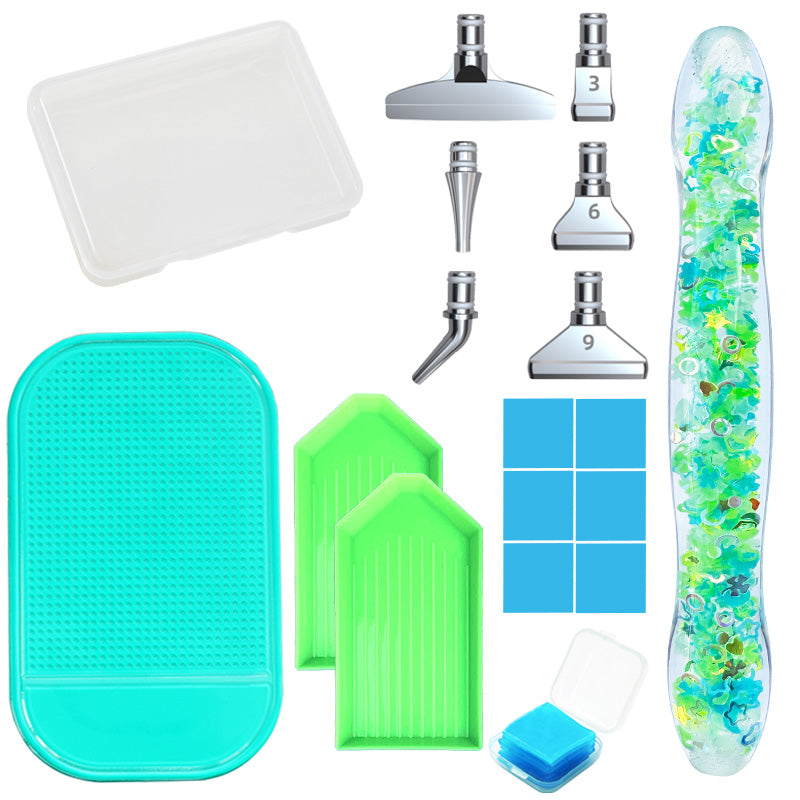 18-Piece Luminous Diamond Pen Kit