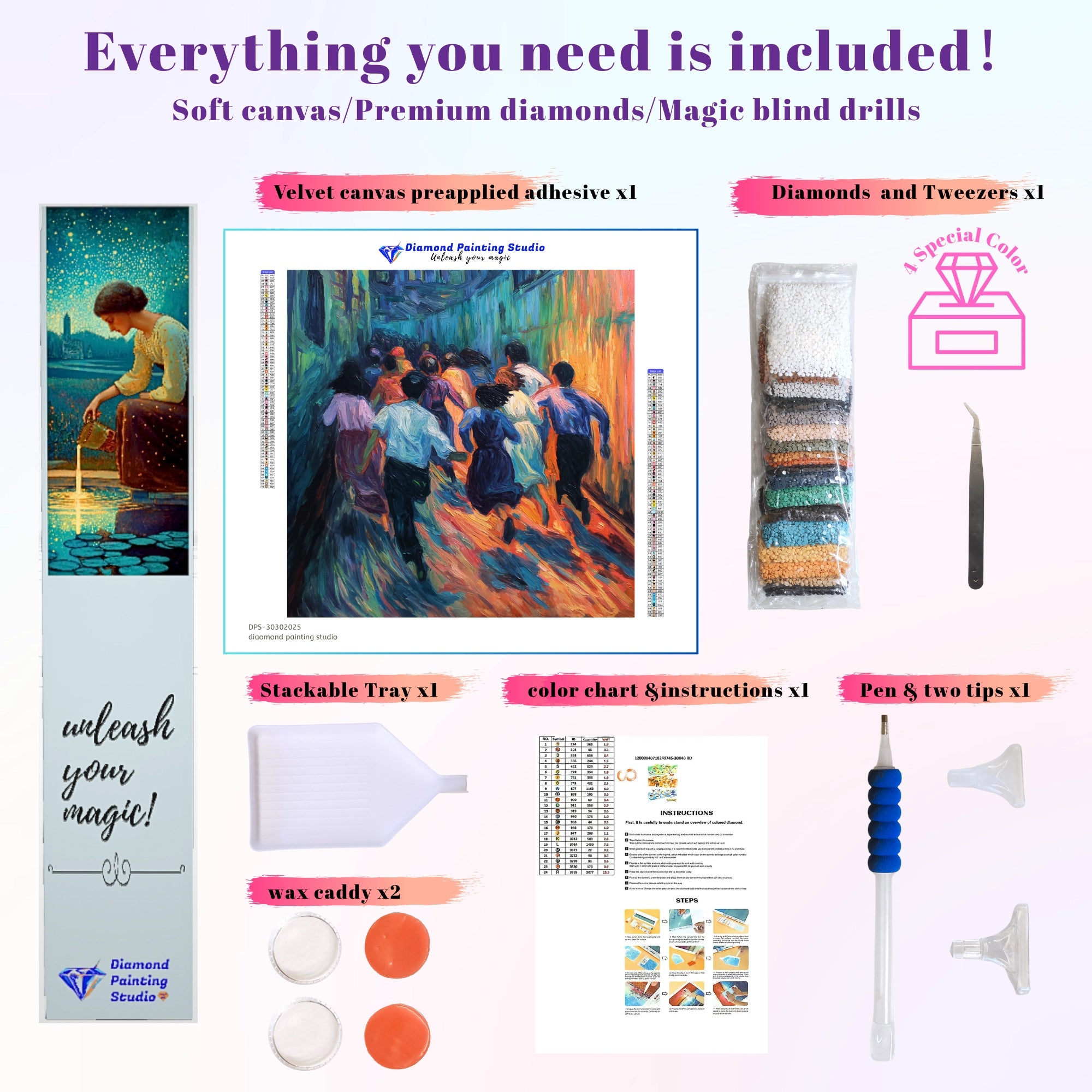 Impasto Crowd Motion Escape