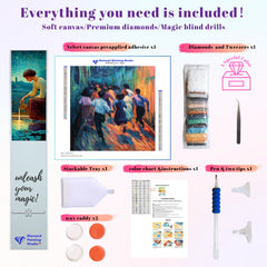 Impasto Crowd Motion Escape